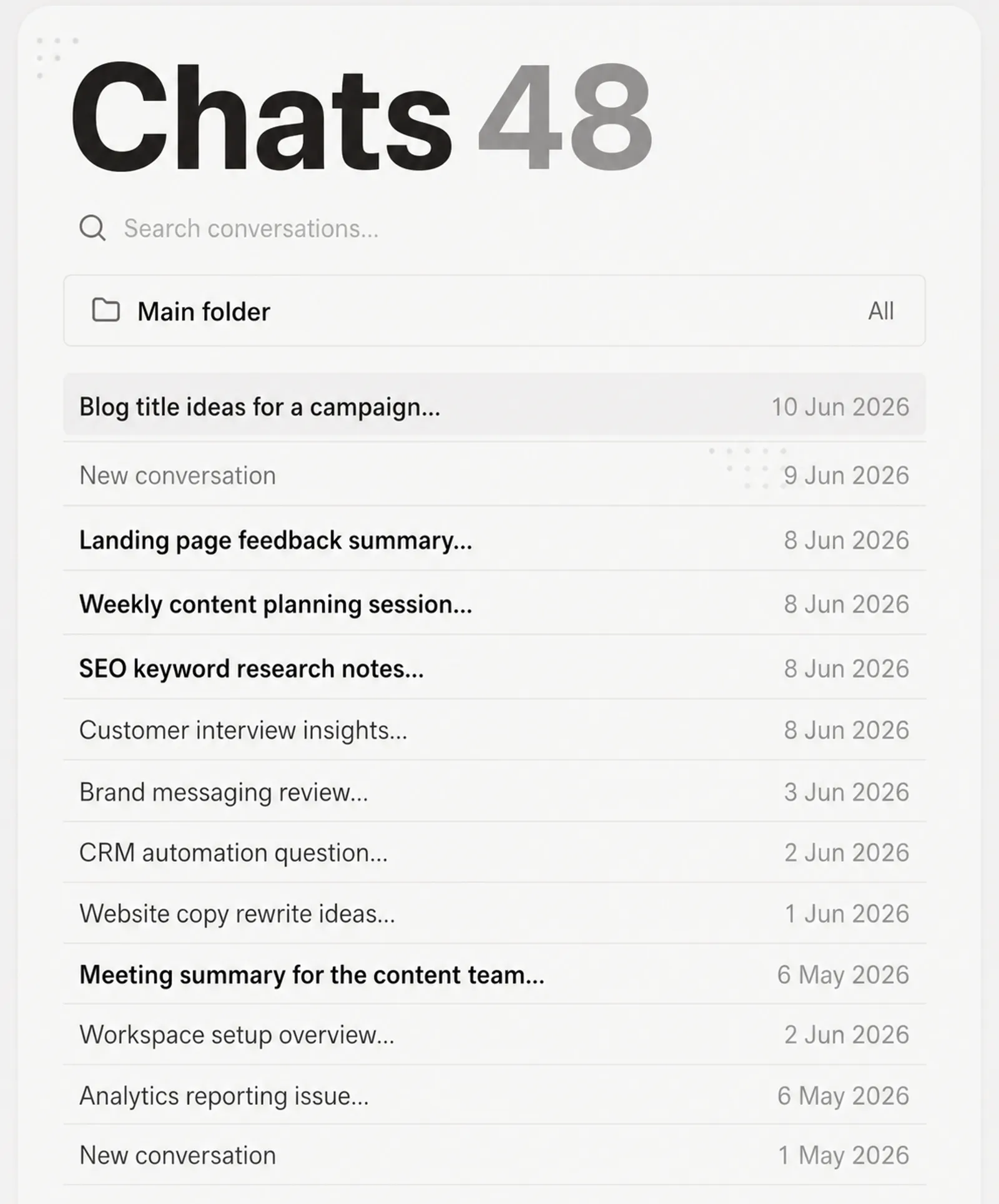 Chat-conversations