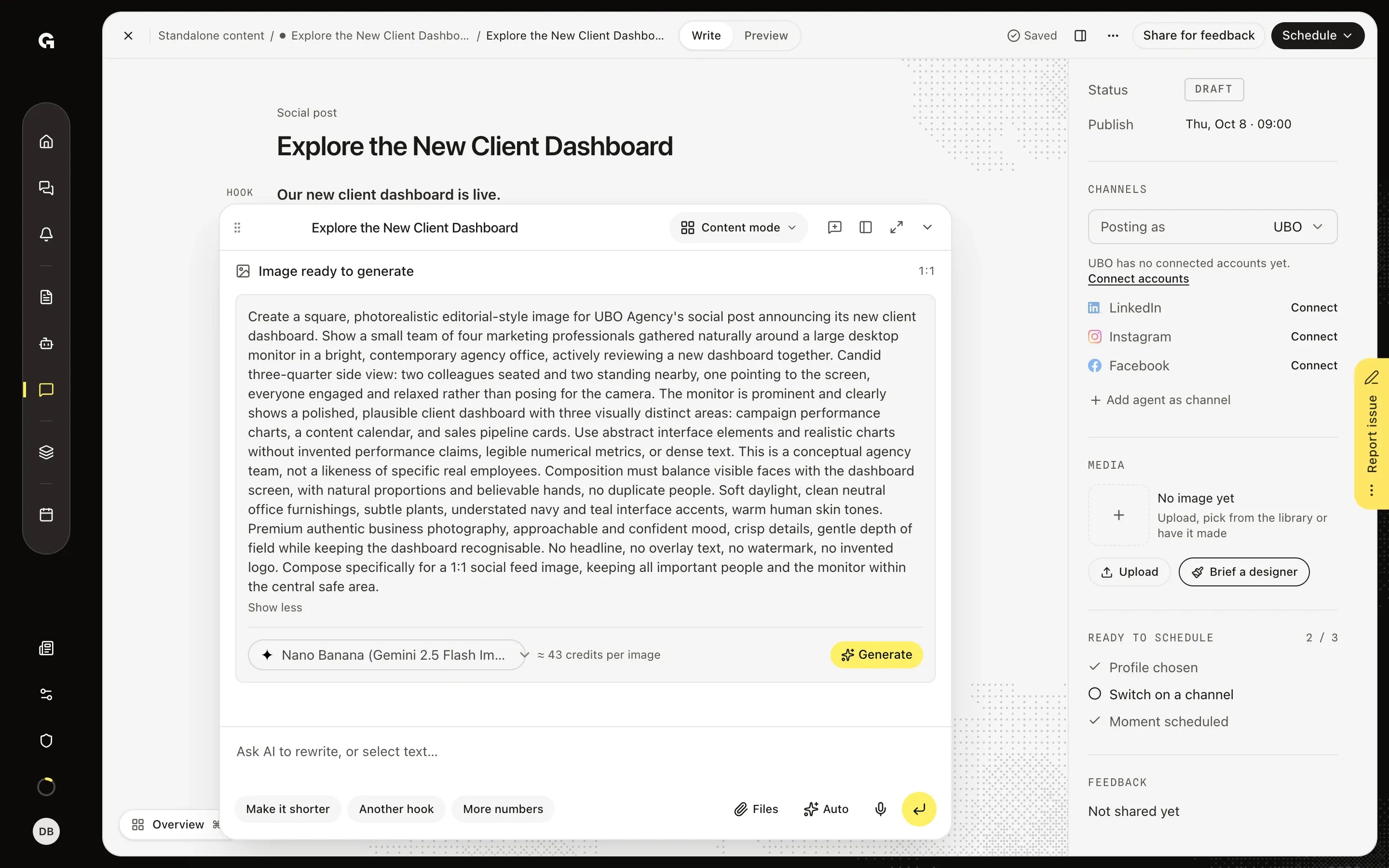 Read the image proposal – Generate an image for a post